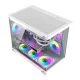 DarkFlash B275 PRO Computer Case with 6 Fans, White