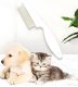 Pet Grooming Comb for Undercoat Removal, White