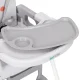 Ecotoys 3-in-1 Bērnu barošanas krēsliņš, Pelēks
