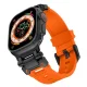 Tech-Protect Delta Pro siksniņa Apple Watch 4/5/6/7/8/9/SE/Ultra 1/2 (42/44/45/49 mm) - Oranža/melna krāsā | Strap...