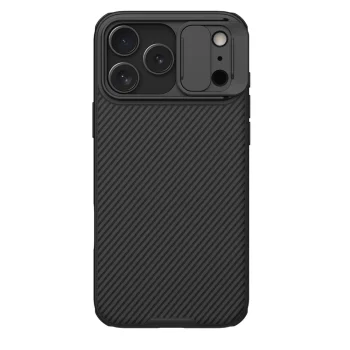 Nillkin iPhone 17 Pro Max vāciņš Camshield Pro Magnetic, melns