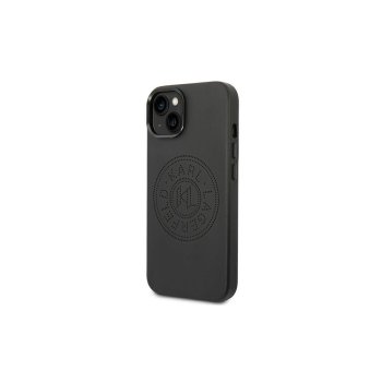 Apple iPhone 14 Plus 6.7" Karl Lagerfeld Leather Perforated Logo Case Cover (KLHCP14MFWHK), Black | Telefona Maciņš...