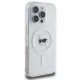 Чехол Karl Lagerfeld для iPhone 16 Pro IML Metal Karl Head MagSafe, белый