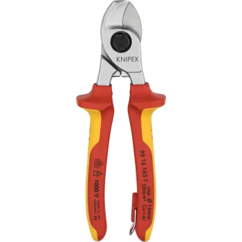 Cable Shears KNIPEX 95 16 165 T, 165 mm