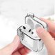 Tech-Protect Slim Hook maciņš AirPods 4 austiņām Caurspīdīgs