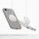 Tech-Protect Silicone MagSafe vāciņš iPhone 16e / 17e, pelēks