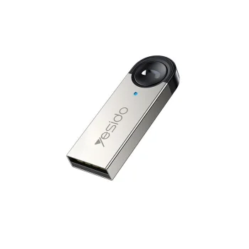 Yesido YAU81 Bluetooth USB Transmitter, Silver