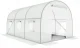 Dārza plēves siltumnīca 3x2x2 m, metāla rāmis, balta