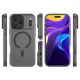 Magnetic Abrasive Case for iPhone 17 Pro Max with MagSafe, Matte Black