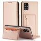 Чехол-книжка Magnet Card Case для Samsung Galaxy A13 5G, розовый