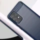 Чехол Carbon Case для Samsung Galaxy A72 4G синий