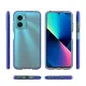 Vāciņš Xiaomi Redmi 10 Spring Case, plāns TPU ar rāmi, melns