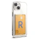 Apple iPhone 14 Plus 6.7\'\' Ringke Fusion Card Wallet Documents Case Cover, Transparent | Telefona Vāciņš Maciņš...