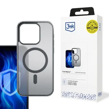 Чехол 3mk Frosty MagCase для iPhone 16 Pro Max, черный