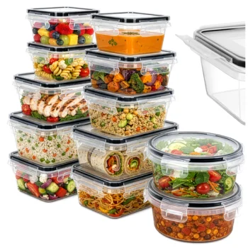 Zortiva 12-Piece Food Storage Container Set