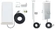 5G / LTE / CBRS 2x2 MIMO paneļa antena, 1.7–3.8 GHz, 2x 14 dBi