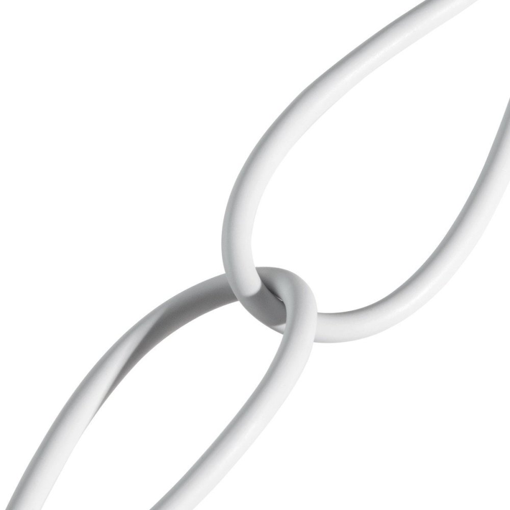 USB uz Lightning kabelis Baseus CALYS-A02 2.4A 1m Balts (3)