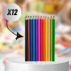 Толстые цветные карандаши Jumbo для детей, 12 цветов