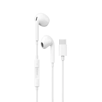 Dudao X14PROT Ieliekamās Austiņas ar USB-C Baltas