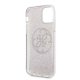 Guess 4G Circle Glitter vāciņš Apple iPhone 11 Pro rozā