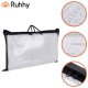 Ergonomic Memory Foam Pillow Ruhhy 26039 Orthopedic, White