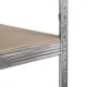 Металлический складской стеллаж Humberg HR-815 222x110x50 см, серебристый