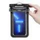 Spigen A601 Universal Waterproof Case ūdensdrošs vāciņš (2 gab.), melns