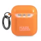 Karl Lagerfeld AirPods 1 / 2 Case Choupette Head, Orange