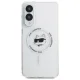 Чехол Karl Lagerfeld для Samsung Galaxy S25 Edge Metal Choupette Head MagSafe, белый