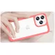 Outer Space Case for iPhone 14 Pro Max with Gel Frame, Red