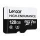 Lexar High-Endurance 128GB microSDXC atmiņas karte LMSHGED128G-BCNNG