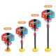 Mini basketbola komplekts ar regulējamu statīvu (līdz 115 cm)