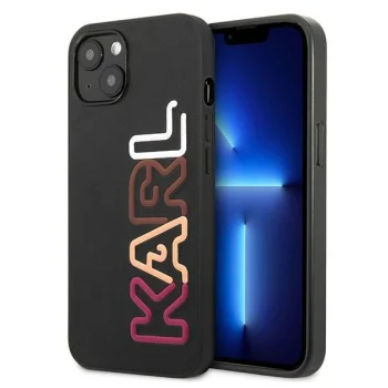 Karl Lagerfeld Multipink Brand iPhone 13 vāciņš - Black