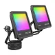 Lepro F1 viedais āra prožektors 30W RGB Wi-Fi