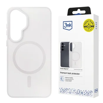 3mk Smoke MagCase vāciņš Samsung Galaxy S26, balts