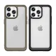 Чехол для iPhone 15 Outer Space с гибкой рамкой, красный