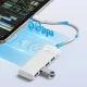 USB-концентратор Orico PAPW4A-C3 4x USB-A 3.0 0.5м, белый
