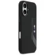 BMW M silikona MagSafe vāciņš ar vertikālu logotipu iPhone 17 tālrunim – melns | Phone Case Cover
