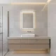 Зеркало для Ванной ModernHome LED 50x70 см с Сенсорным Выключателем