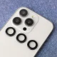 Kameras aizsargstiklu komplekts TFO iPhone 17 Air, melns rāmis, 2 gab.