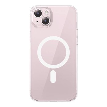 Apple iPhone 15 Plus 6.7'' Baseus OS-Lucent Magnetic Phone Case Cover with MagSafe | Caurspīdīgs Vāciņš Maciņš...