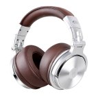 OneOdio Pro30 Wireless Bluetooth Over-Ear Headphones, Silver | Bezvadu uz Auss Liekamas Austiņas Ausis ar Mikrofonu