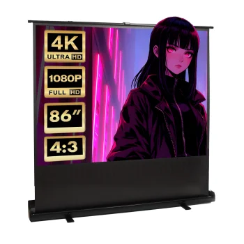 Портативный экран для проектора Maclean MC-963, 86", 4:3