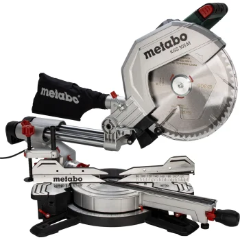 Leņķzāģis Metabo KGS 305 M ar papildu zāģripu, 305 mm, 1600 W