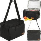 Trizand 30L Insulated Cooler Bag for Picnic and Travel 25635, Black