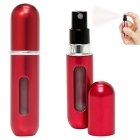 Ceļojumu Smaržu Pulverizators Flakons Dozators 5 ml, Sarkans | Travel Atomiser Dispenser Bottle Perfume