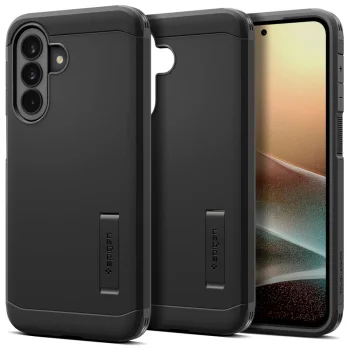 Spigen Tough Armor vāciņš Samsung Galaxy A37 5G, melns