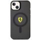 Ferrari iPhone 14 Plus vāciņš Translucent MagSafe, melns