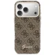 Чехол Guess 4G Script с MagSafe для iPhone 17 Pro Max – Коричневый