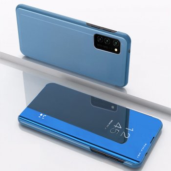 Samsung Galaxy S21 FE 5G (SM-G990B/DS) Clear View Case Cover, Blue | Чехол Книжка Обложка Кейс...